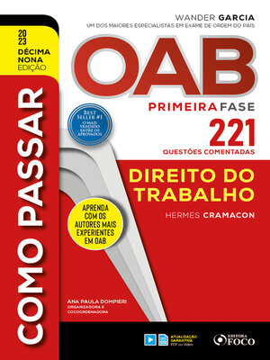 cover image of Como passar OAB – Direito do Trabalho